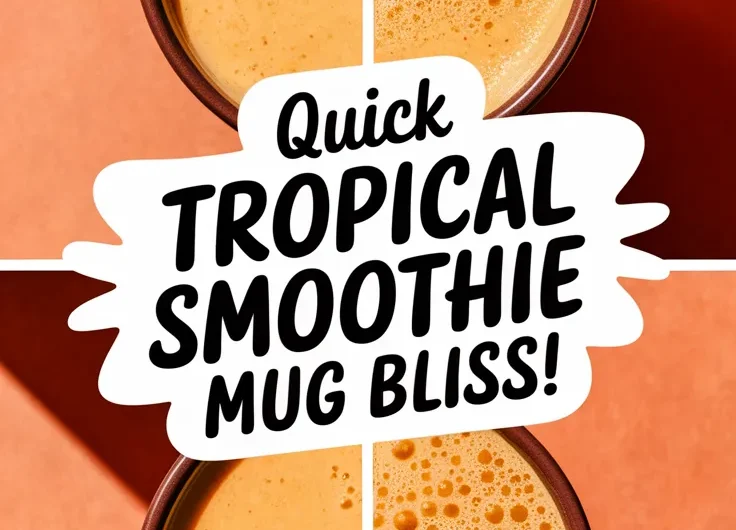 Microwave Tropical Smoothie Mug