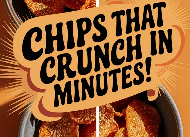 Anyday Recipe: Microwave Veggie Chips with Nutritional Yeast