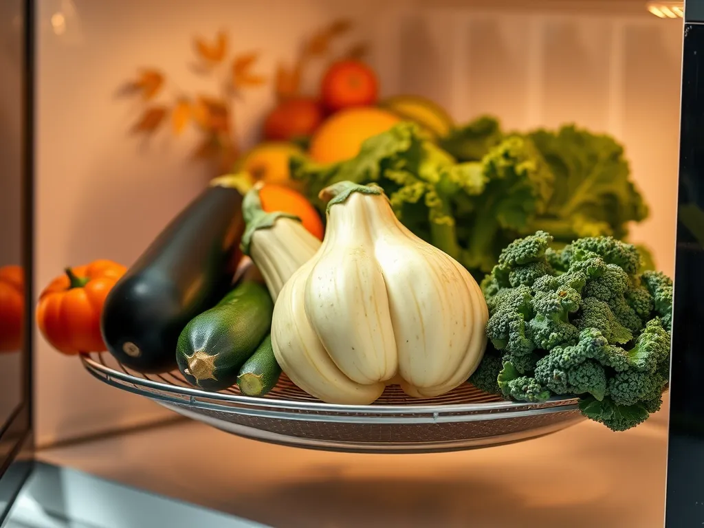 Fresh vegetables ready for making veggie chips in a microwave for air fryer texture