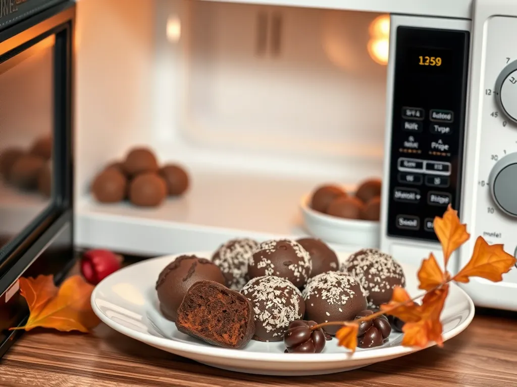 Delicious truffles in a microwave, exploring how to microwave truffles without ruining aroma