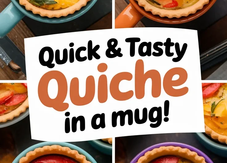 Mini Quiche Mug Cups (Microwave-Friendly)