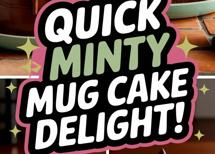 Mint Chocolate Mug Cake (Microwave-Ready)