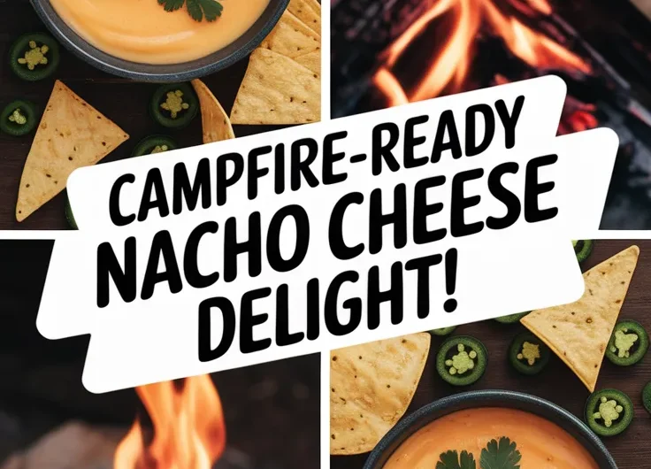 Microwave Nacho Cheese Dip for Camp Nights