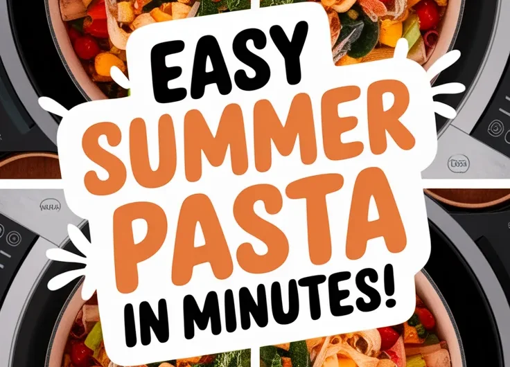 One-Pot Summer Pasta (Microwave Prep)