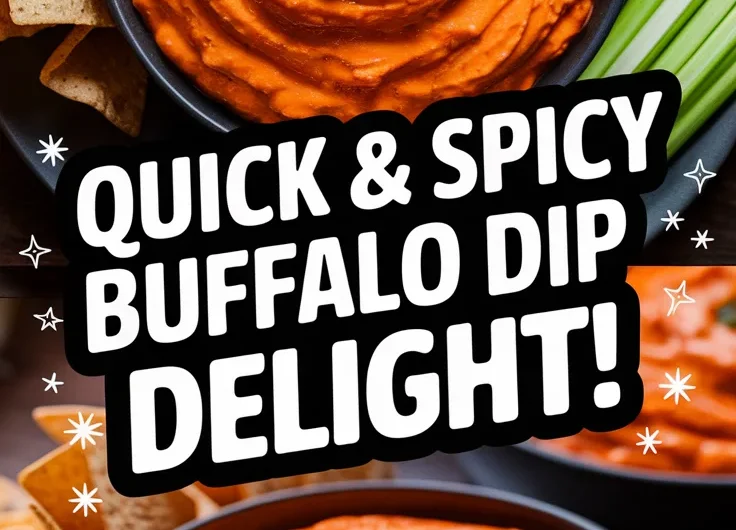 Quick Microwave Buffalo Dip