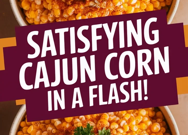 Quick Microwave Cajun Corn