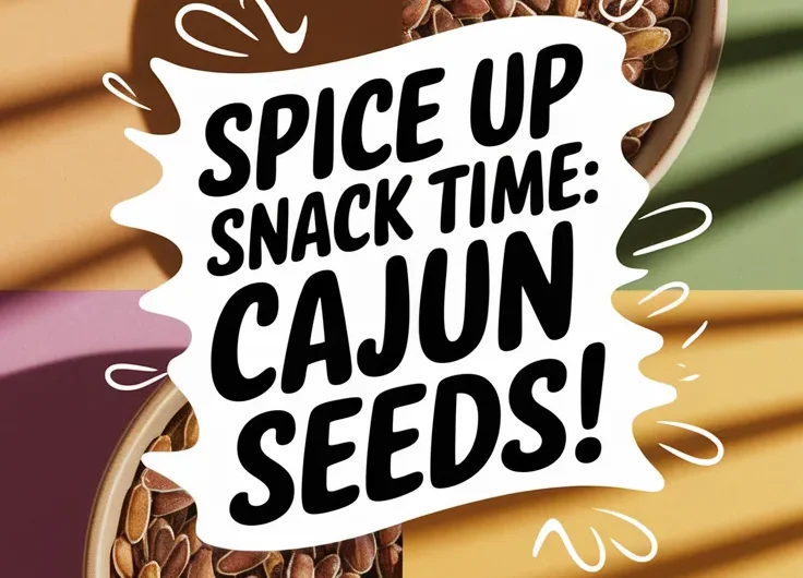 Quick Microwave Cajun Sunflower Seeds