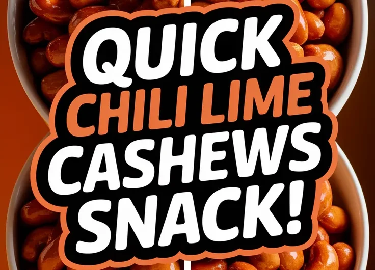 Quick Microwave Chili Lime Cashews