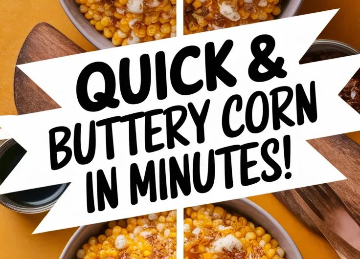 Quick Microwave Garlic Butter Corn