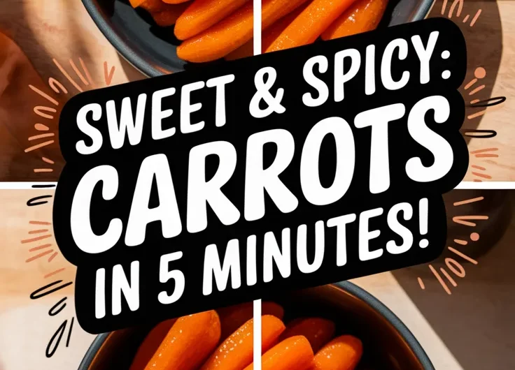Quick Microwave Honey Ginger Carrots