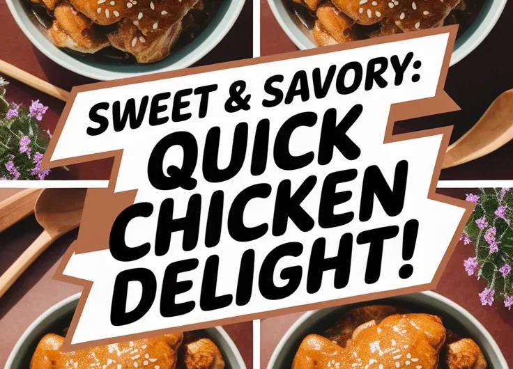 Quick Microwave Honey Sesame Chicken