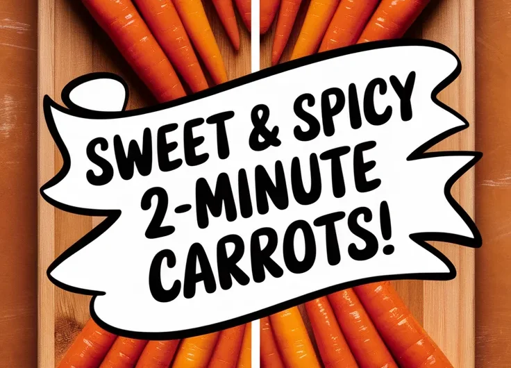 Quick Microwave Honey Sriracha Carrots