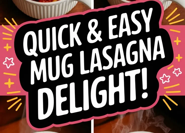 Quick Microwave Mug Lasagna