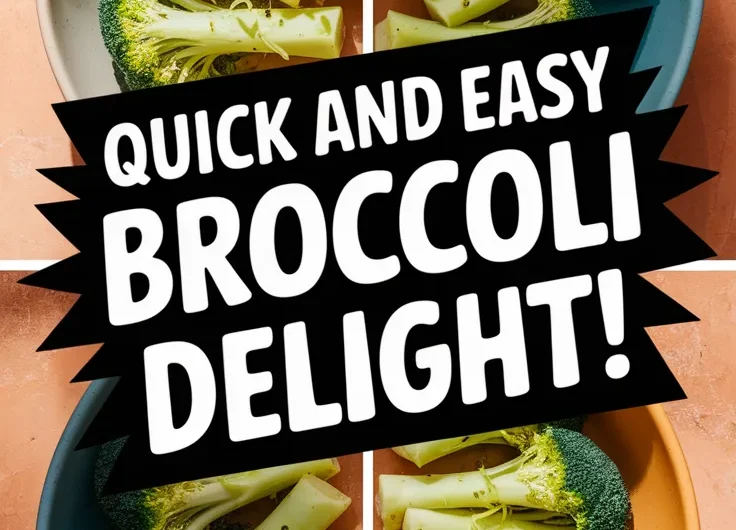 Quick Microwave Parmesan Broccoli