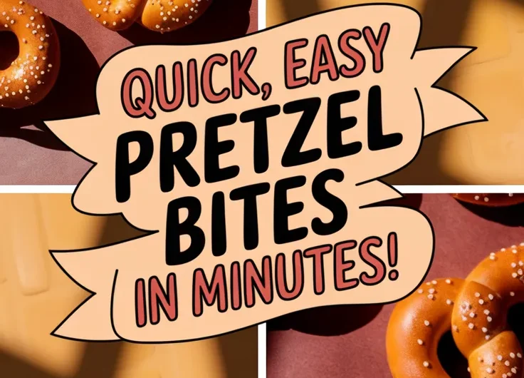 Quick Microwave Pretzel Bites