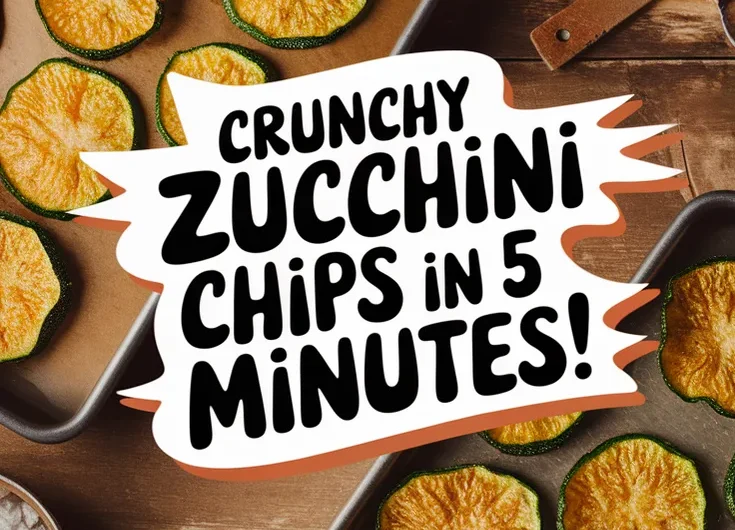 How to Make Zucchini Chips in the Microwave (Low-Carb)