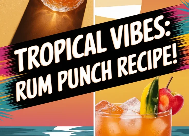 Rum Punch with Beachy Vibes (Microwave Spice Mix)