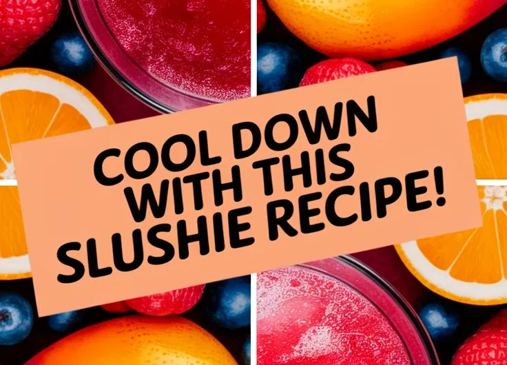 Sangria Slushie (Microwave Fruit Mix)