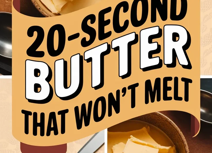 Soften Butter in 20 Seconds Without Melting It