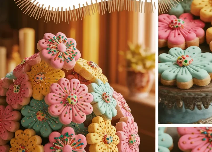 Sugar Cookie Flowers (Microwave Edition)
