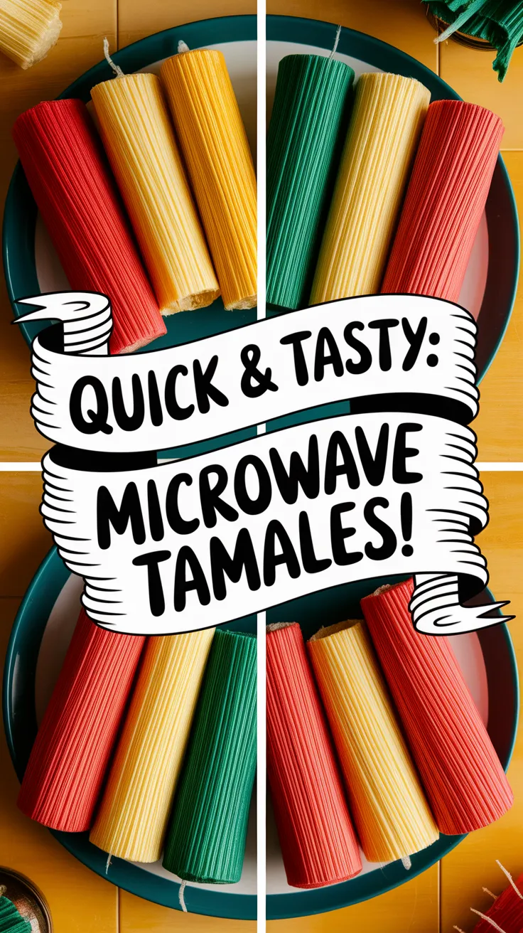 Colorful microwave-ready frozen tamales from Trader Joe’s on a plate