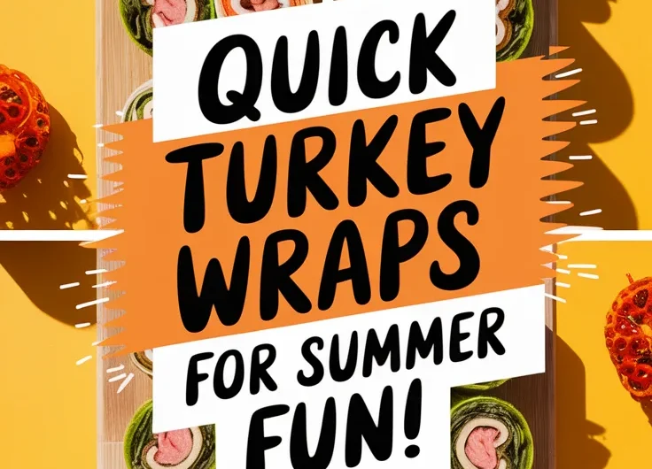 Quick Microwave Turkey Wraps for Summer