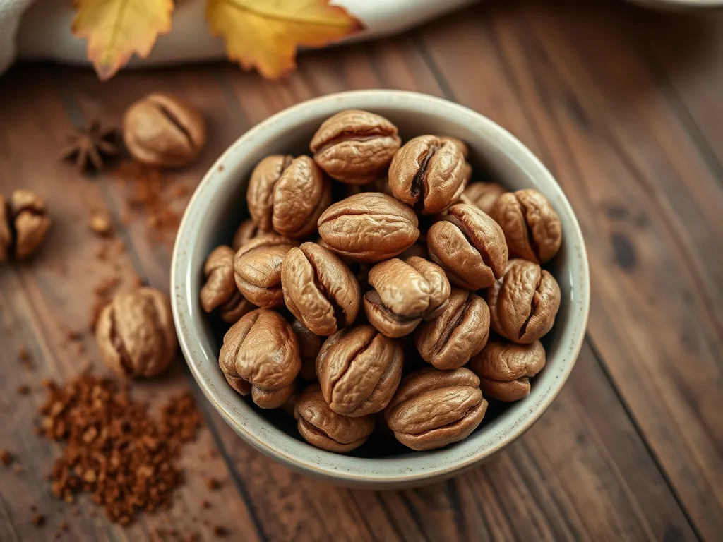 Bowl of spiced nuts perfect for beach bar gatherings