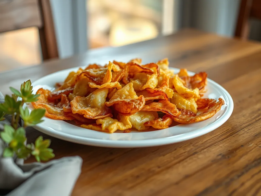Delicious Beach Boardwalk Fries served on a plate, featuring a crispy microwave-fried style.