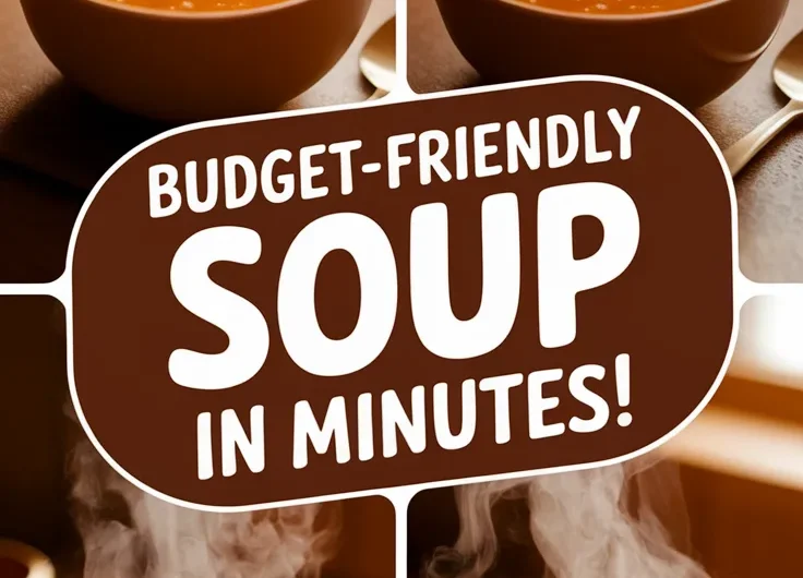 Cheap Microwave Canned Soup with Instant Spelt