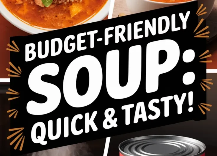 Microwave Canned Soup with Instant Bulgur