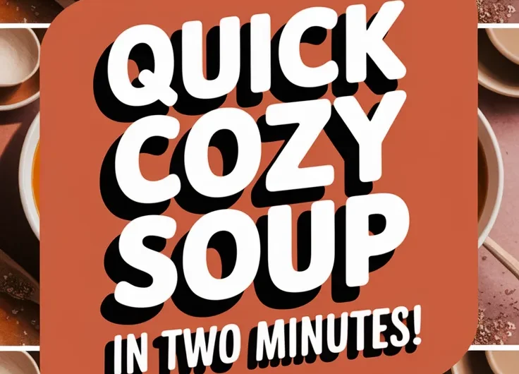 Easy Microwave Canned Soup with Instant Orzo