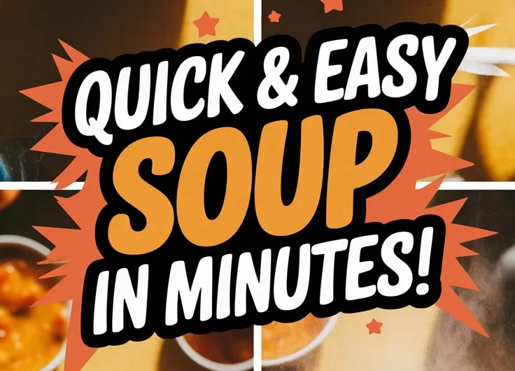 Cheap Microwave Canned Soup with Instant Sorghum