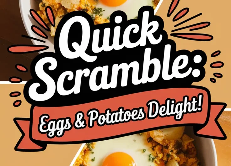 Cheap Microwave Egg and Potato Scramble
