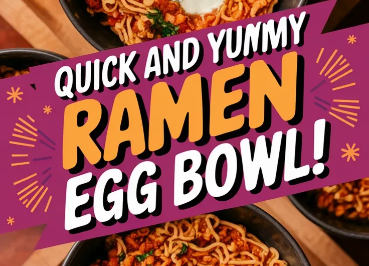 Cheap Microwave Egg and Ramen Stir-Fry