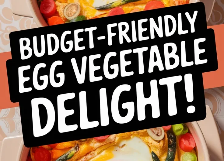 Microwave Scrambled Eggs with Canned Mixed Veggies