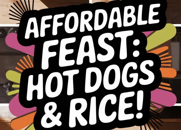 Cheap Microwave Hot Dog and Boxed Rice