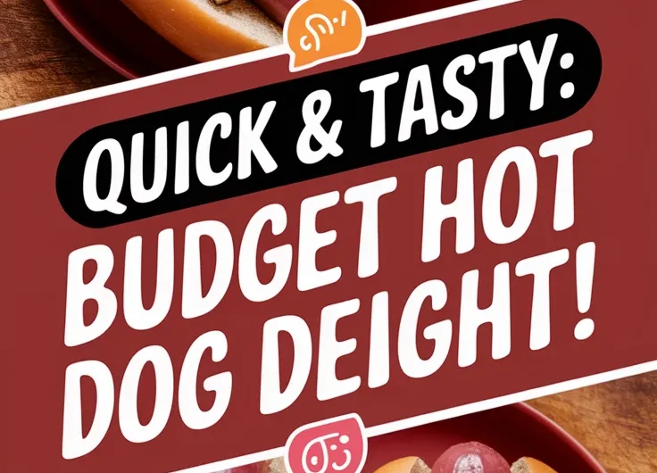 Microwave Hot Dog with Canned Diced Eggplant Delight