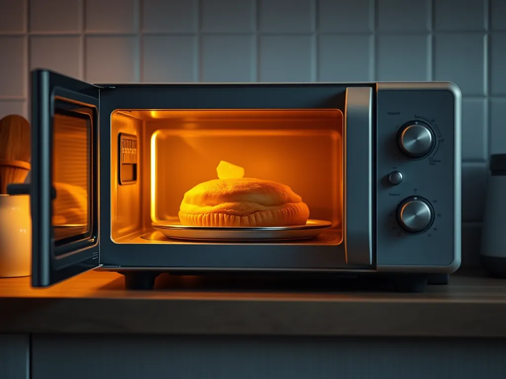 A microwave cooking a delicious alternative to traditional hot pockets, perfect for quick meals.