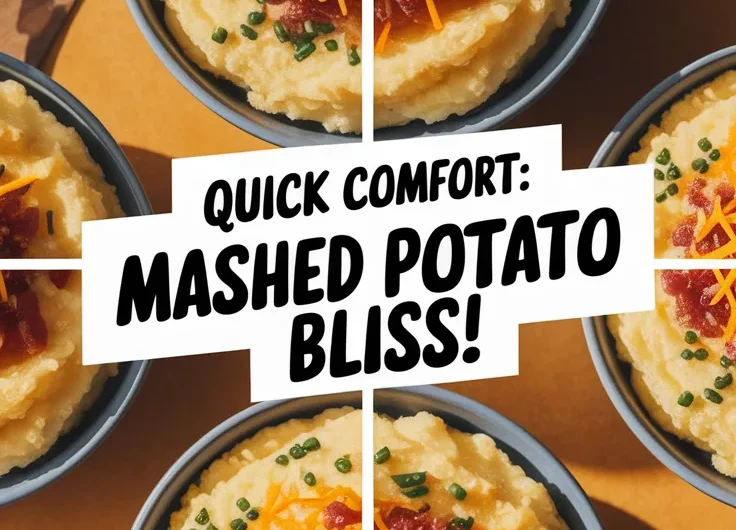 Cheap Microwave Instant Mashed Potato Bowl