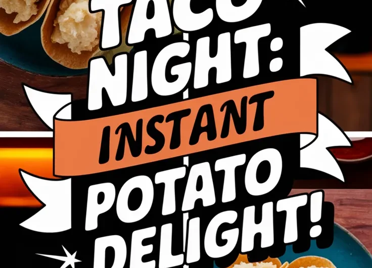 Cheap Microwave Instant Mashed Potato Tacos