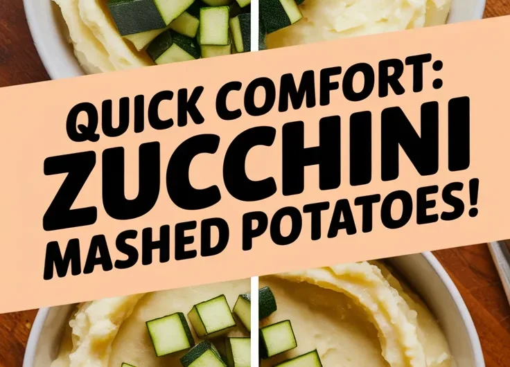 Cheap Microwave Instant Mashed Potatoes with Canned Diced Zucchini