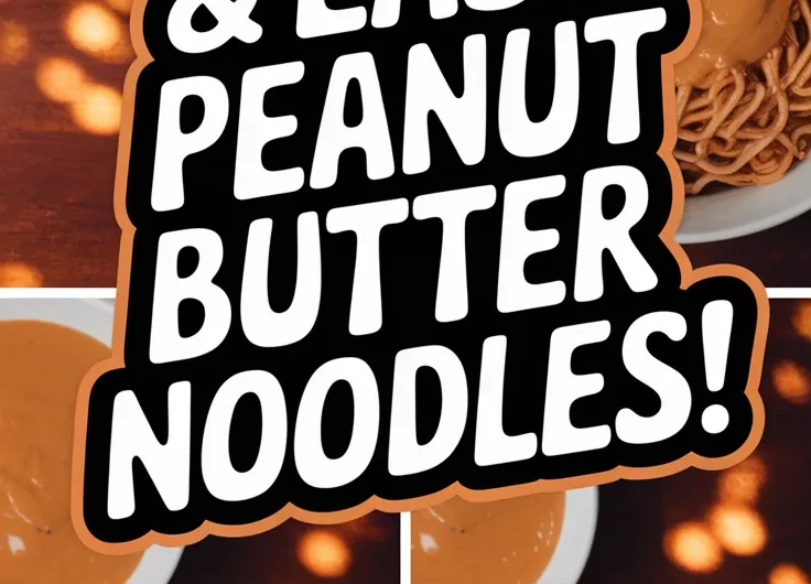 Cheap Microwave Peanut Butter Noodles