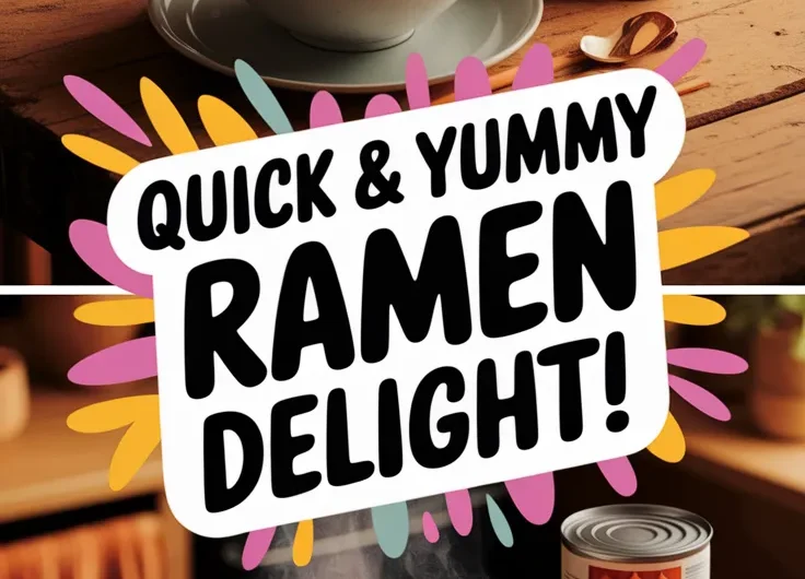 Cheap Microwave Ramen with Canned Diced Carrots