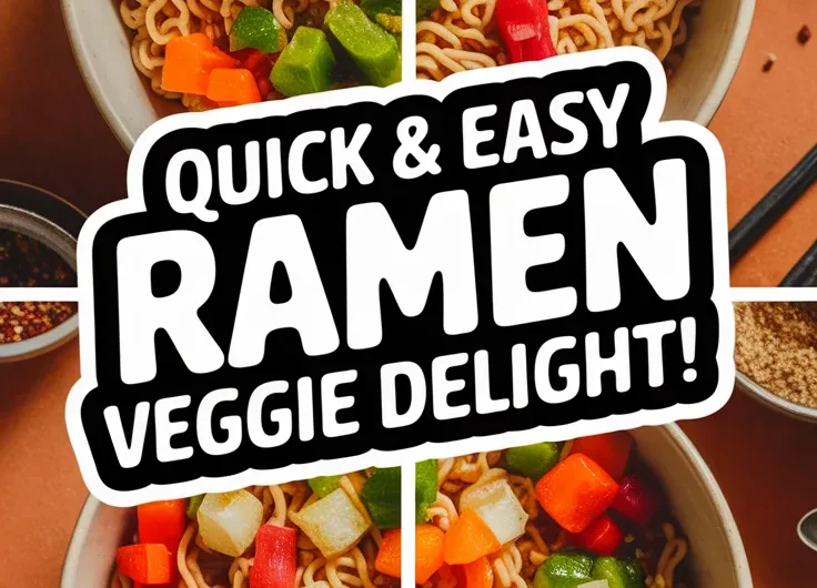 Cheap Microwave Ramen with Frozen Mixed Veggies