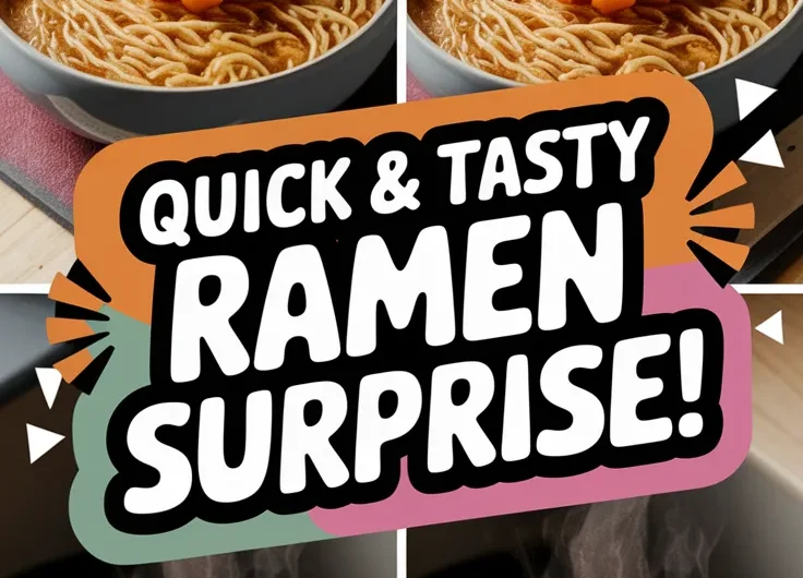 Cheap Microwave Ramen with Canned Diced Squash