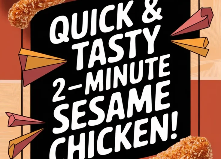 Easy 2-Minute Sesame Chicken