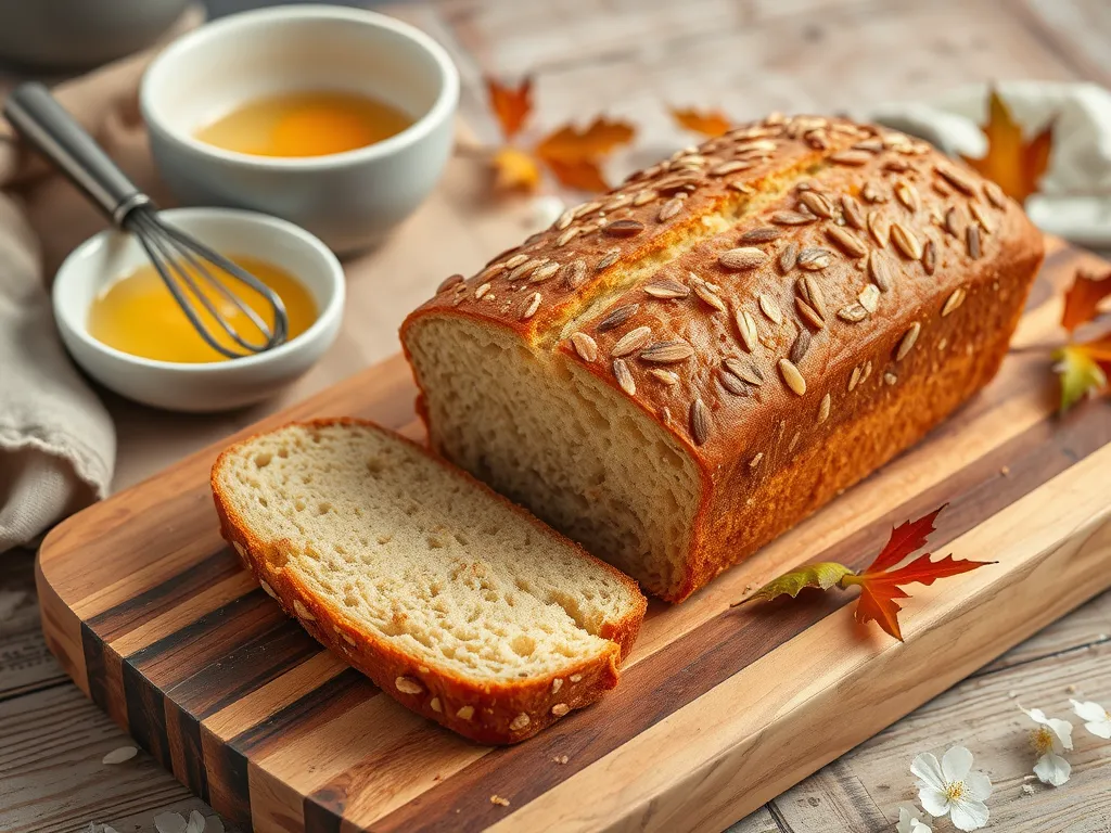 Delicious easy 90-second keto cornbread loaf with a slice cut, showcasing its fluffy texture.
