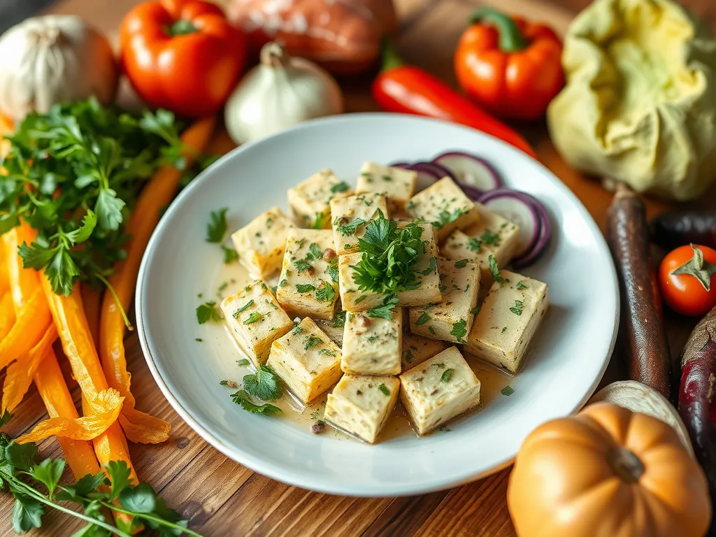 Delicious Ginger Tofu Recipe with Fresh Vegetables