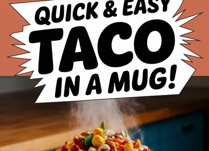 Easy Mug Falafel Taco
