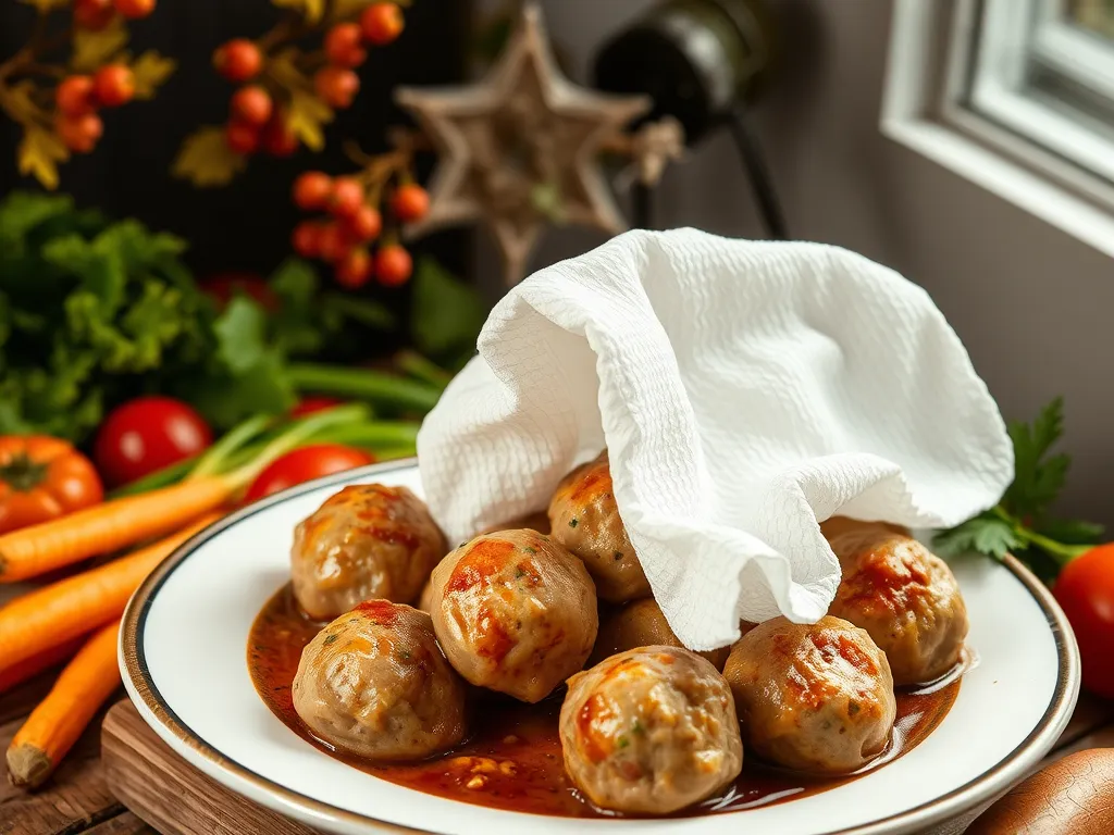 Delicious healthy turkey meatballs served with sauce, perfect for microwave meal prep.